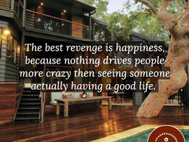 Always keep smiling and make people jealous.
