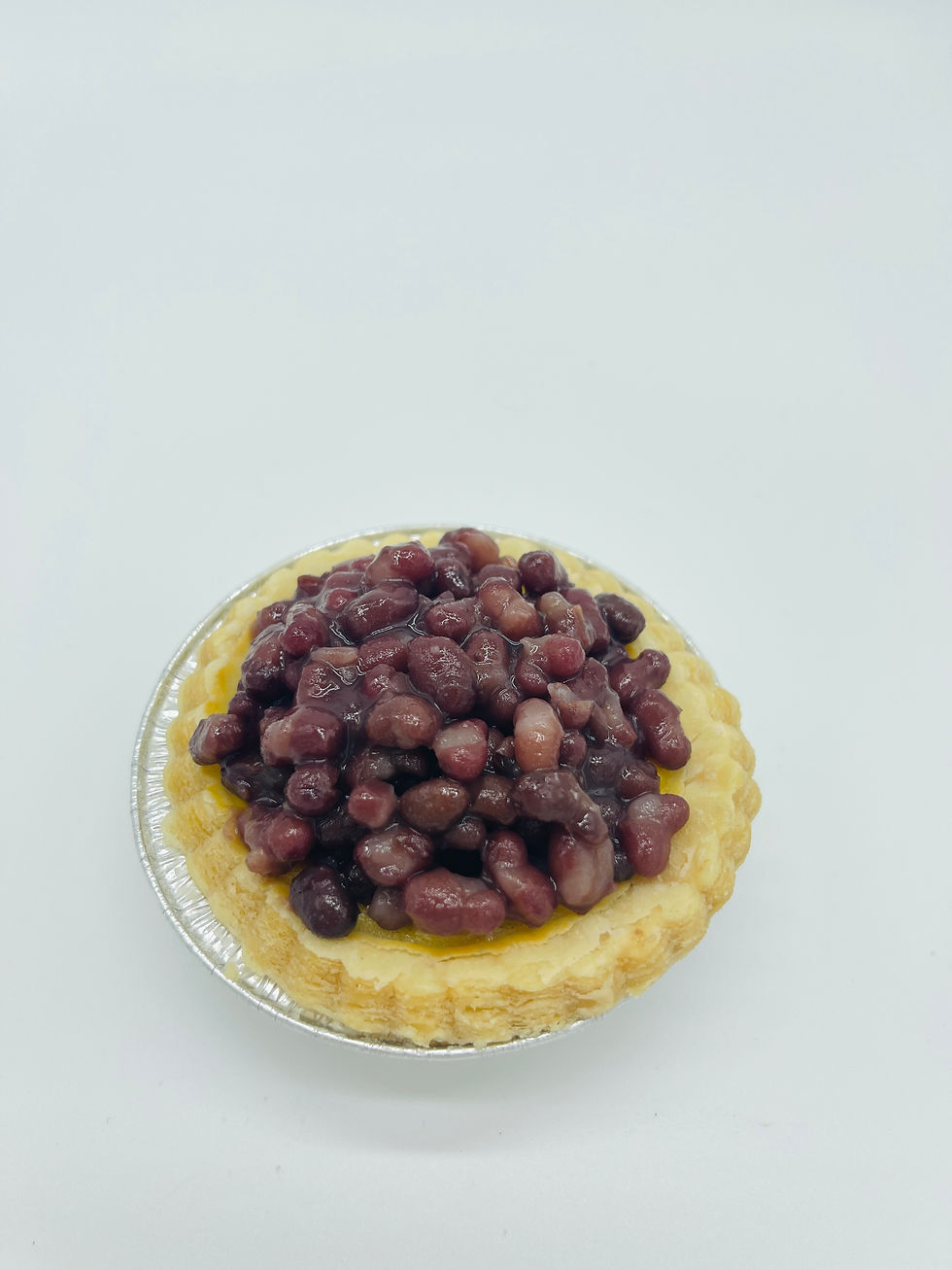 Red bean Egg tart