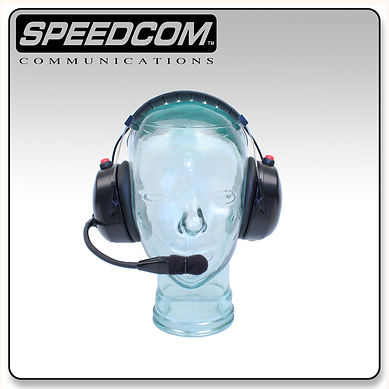 speedcom racing over the head headset oth crew chief spotter