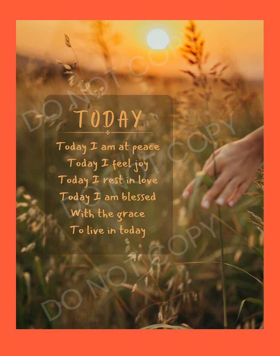 Thumbnail: Today: Poetry Print