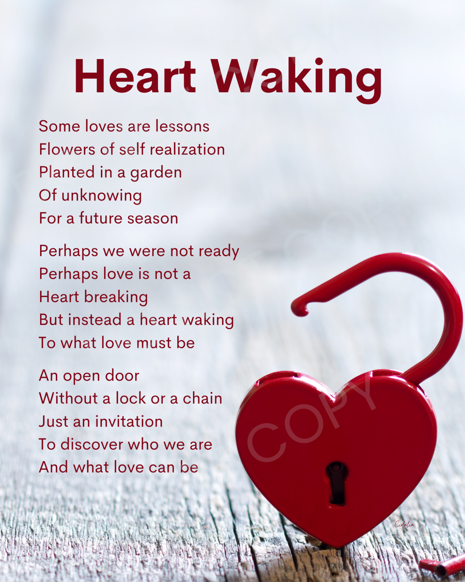 Heart Waking: Digital Download