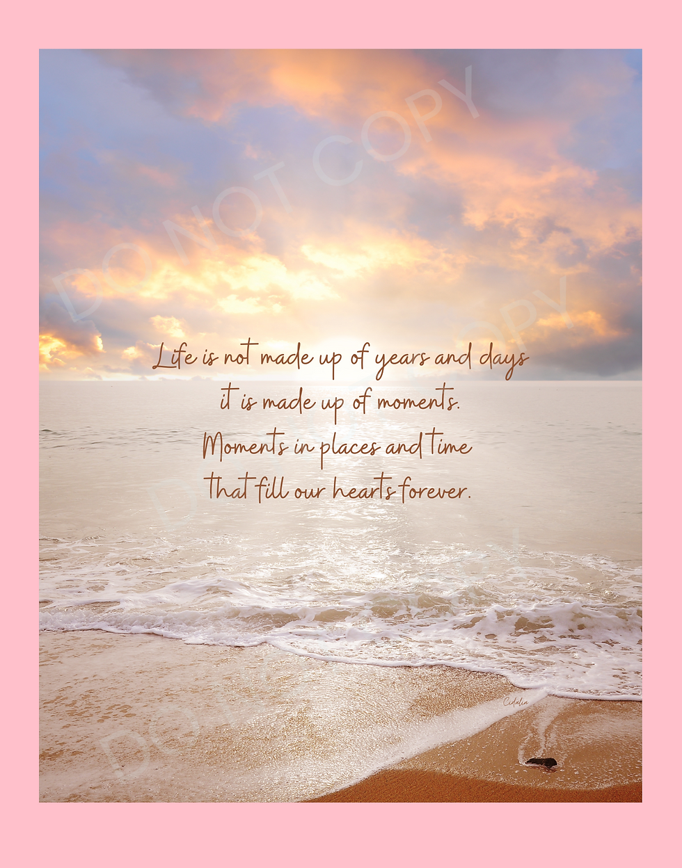 Thumbnail: Moments: Poetry Print