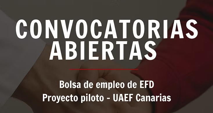 Convocatoria Proceso de Selección de Educadoras y Educadores Físico Deportivos para la bolsa de empleo Proyecto piloto- UAEF Canarias.