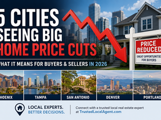 The 5 Cities Seeing the Biggest Home Price Cuts