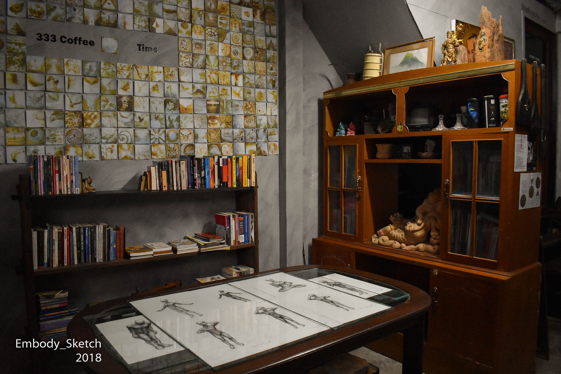 Behind the embody exhibition