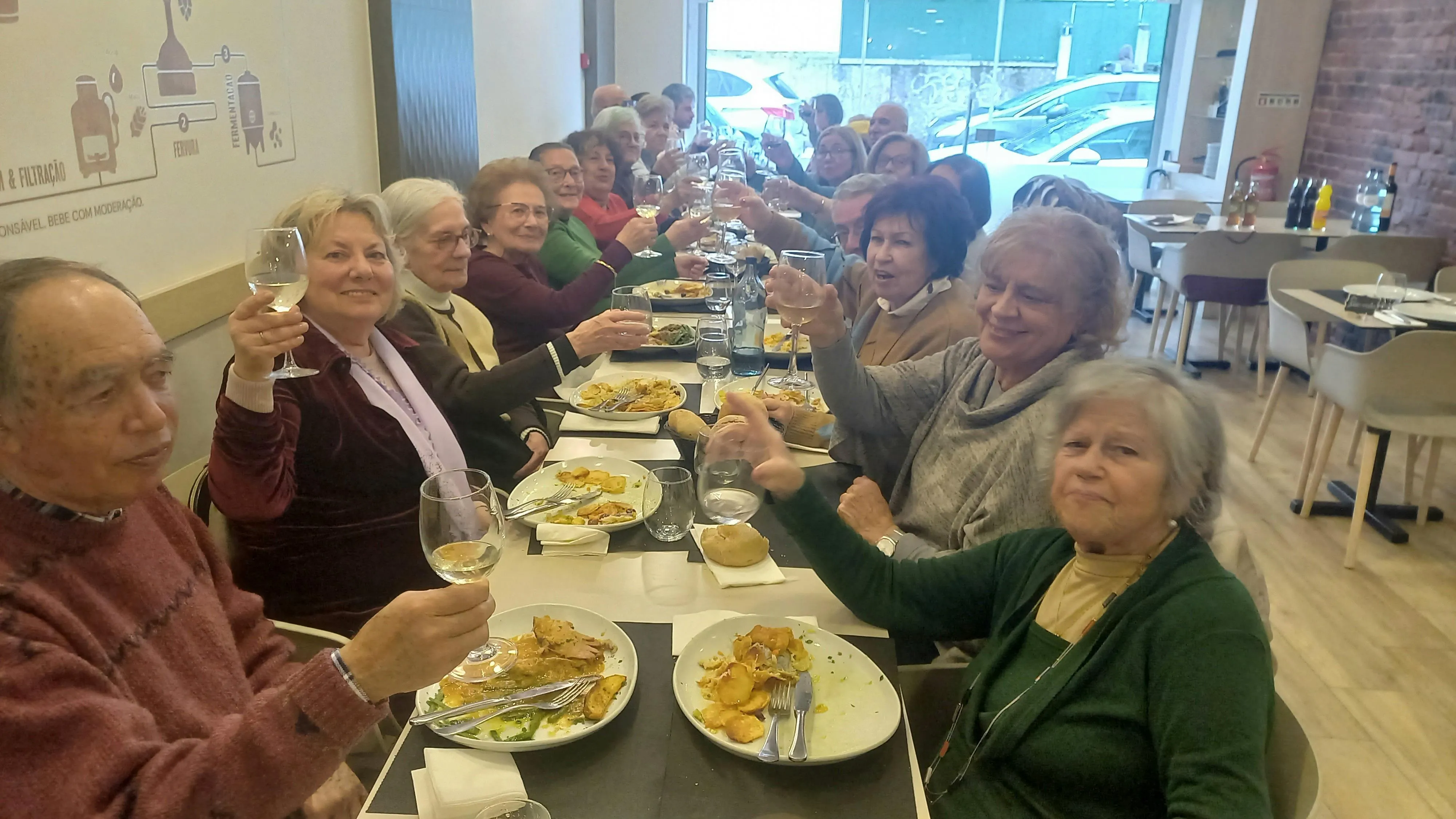 Almoço no Restaurante Paco