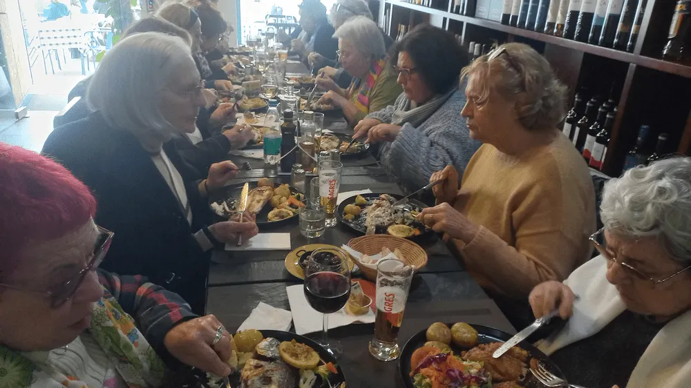 Almoço Após Visita