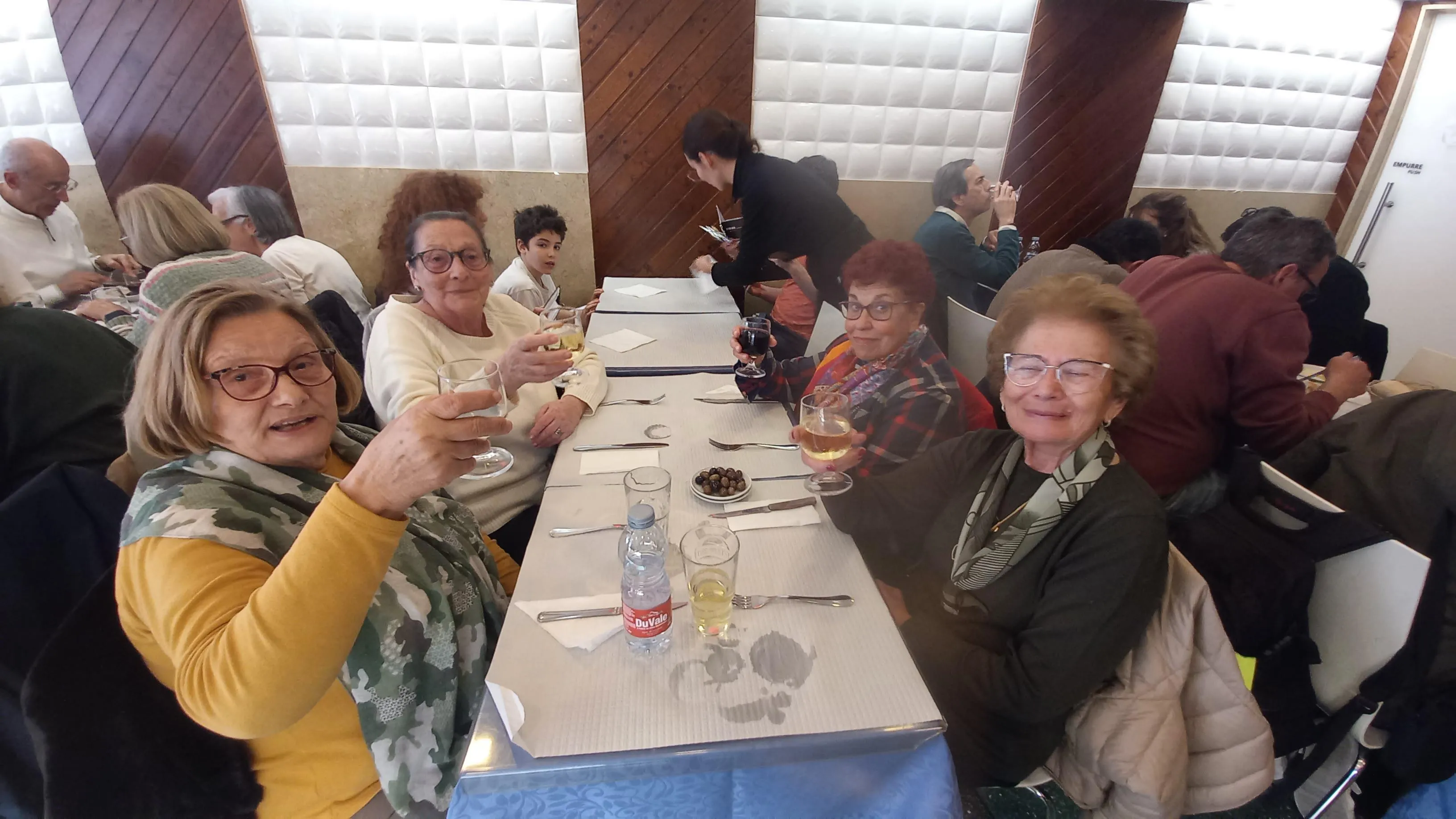 A paparoca depois da visita
