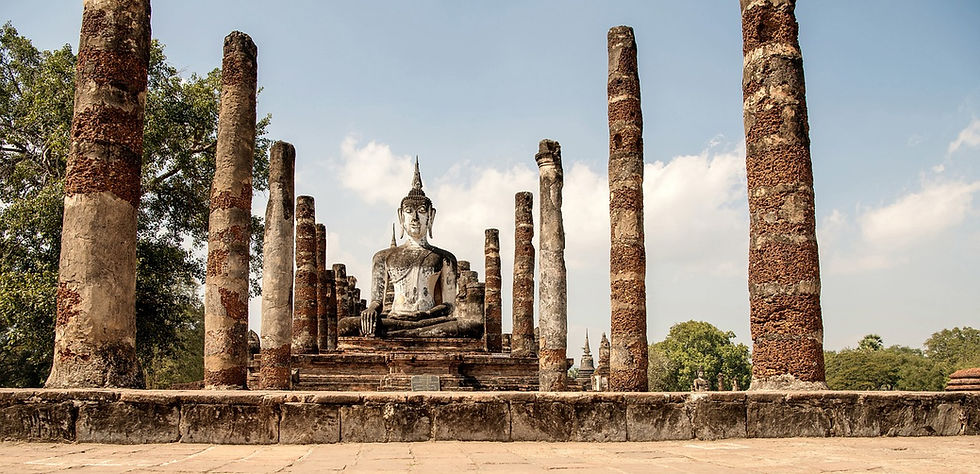 6 Main Attractions in Sukhothai, Thailand UNESCO World Heritage