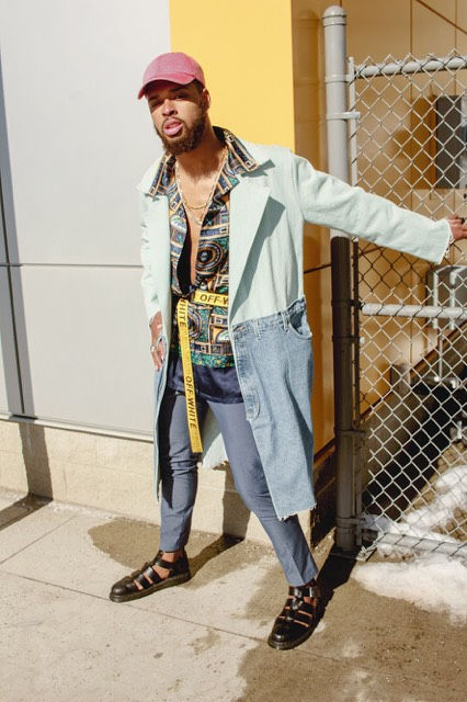 Miniatura: Denim "Jeans" Trench