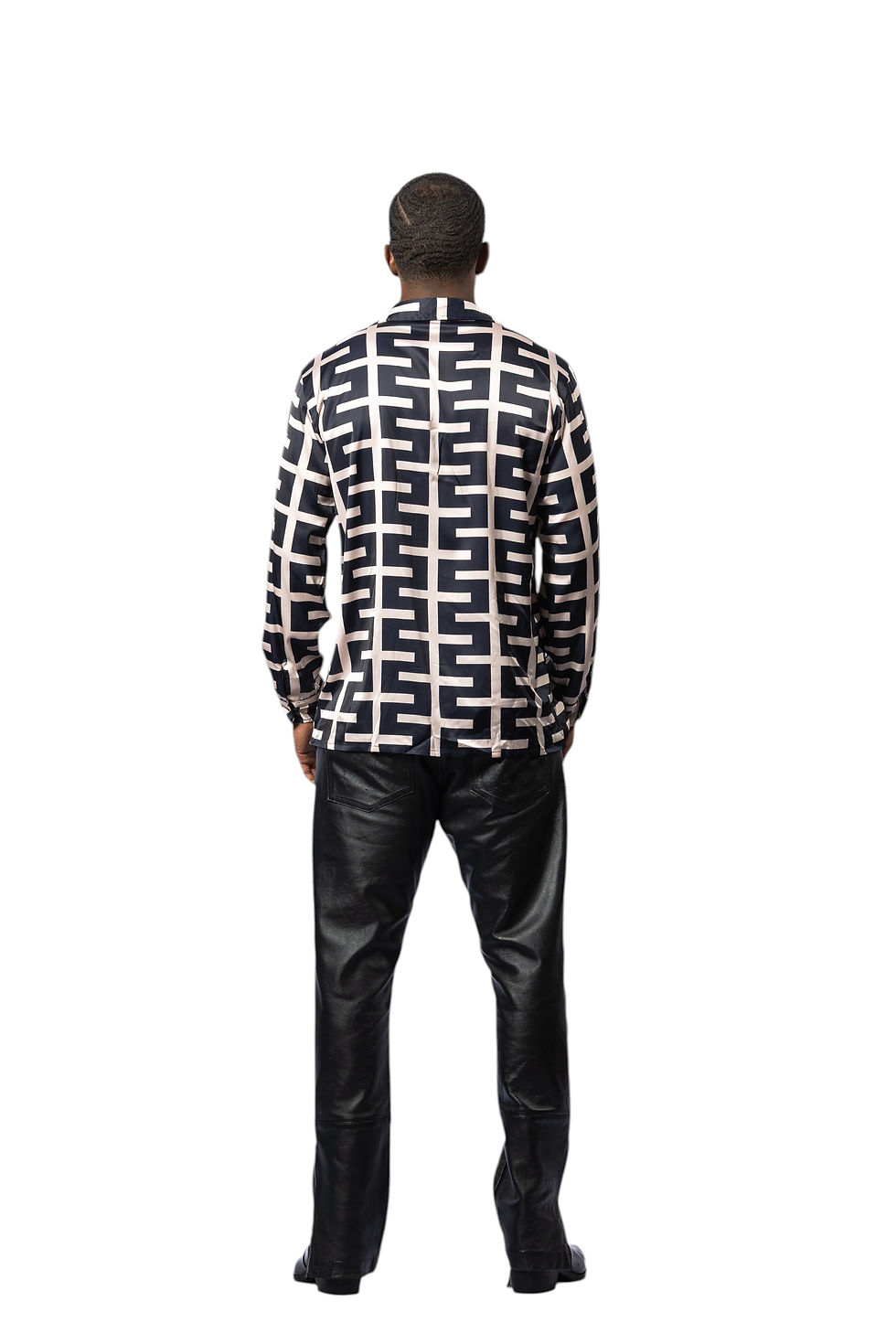 Miniatura: BOXED BRAID SATIN SHIRT