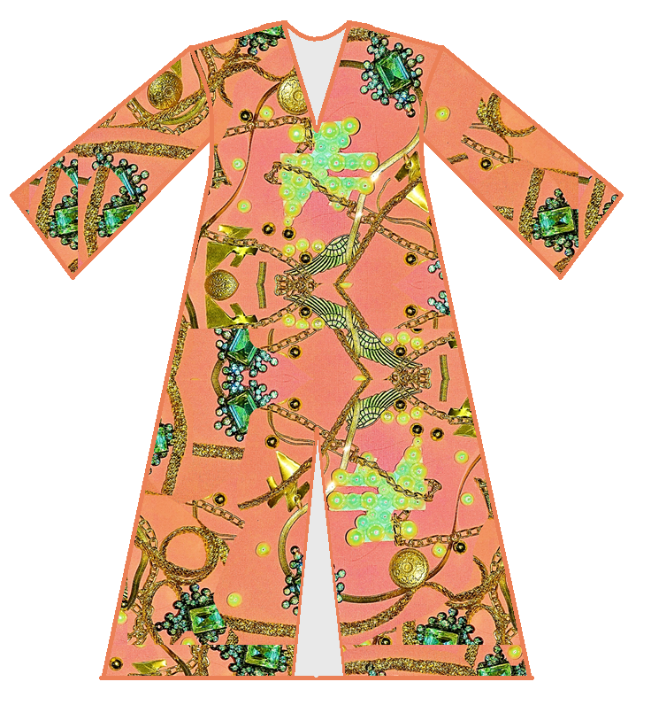 Miniatura: Salmon Chain Dashiki