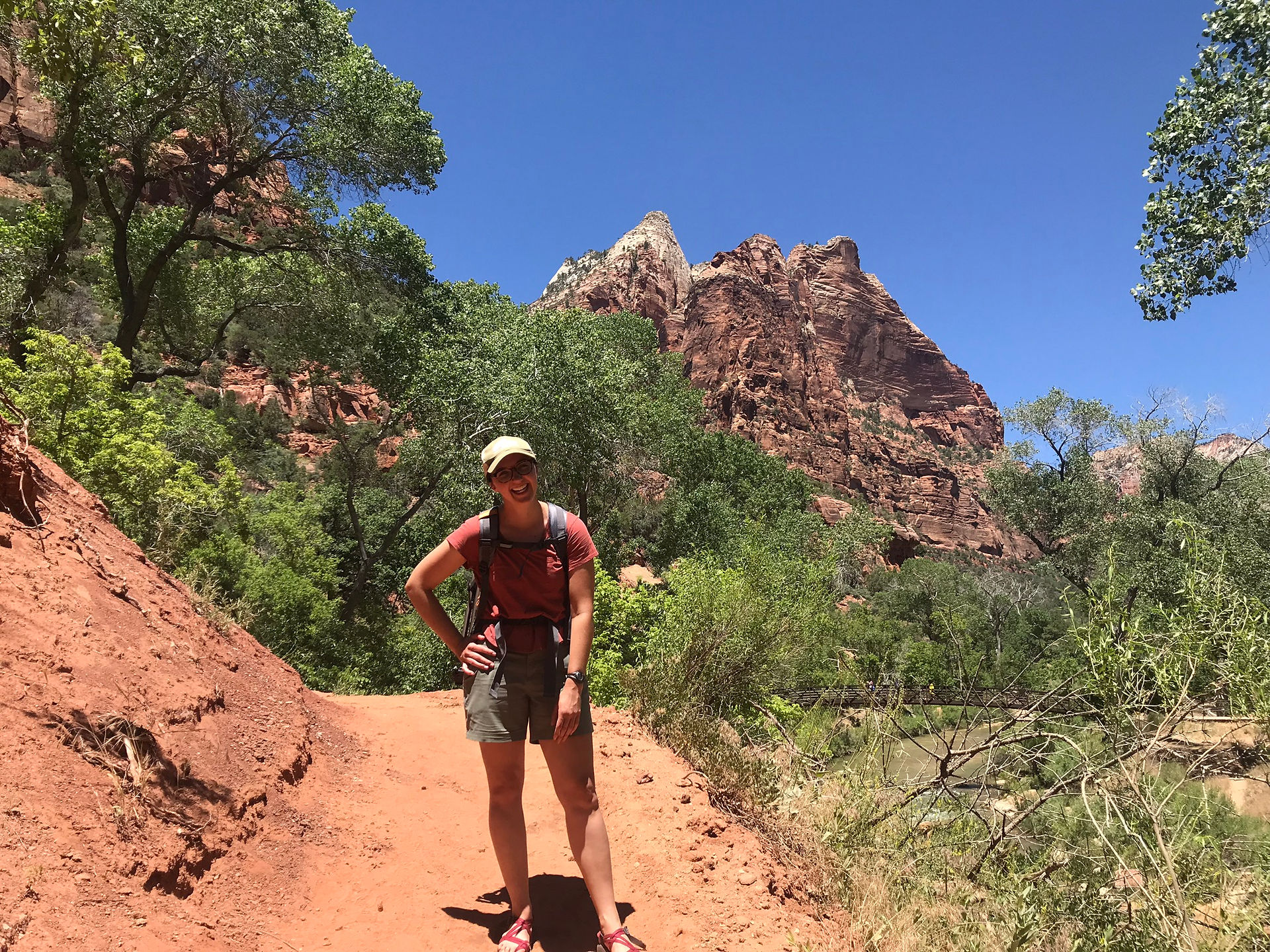 Hiking in Zion National Park