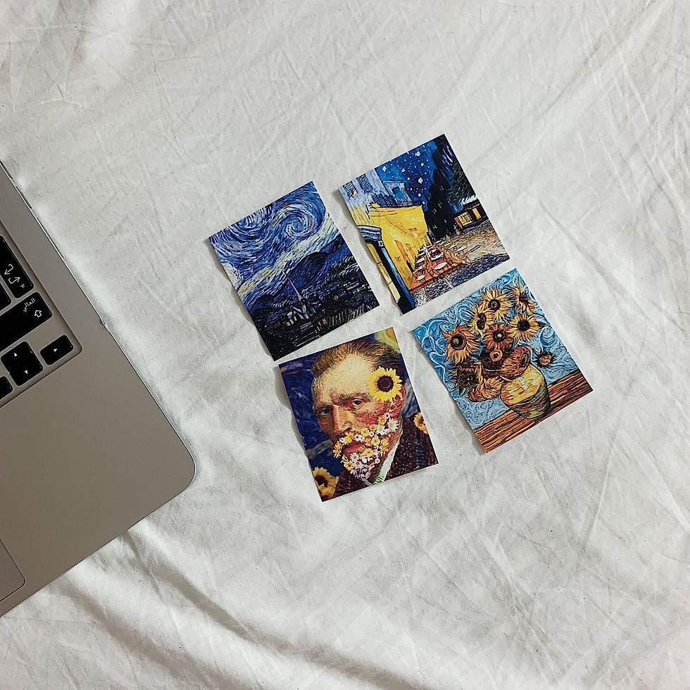 Van Gogh stickers