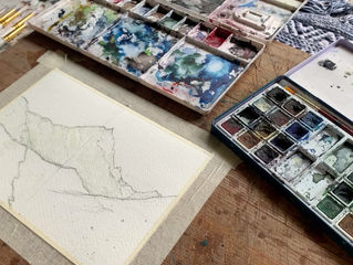 Water colour Impressions , Kugti Pass