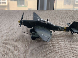 Miniature die-cast model, Junkers JU 87, German dive bomber