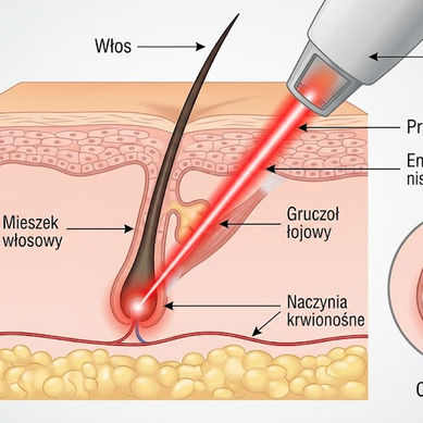 Dlaczego laser nie zawsze działa? Tajemnica szybko odradzających się cebulek włosów