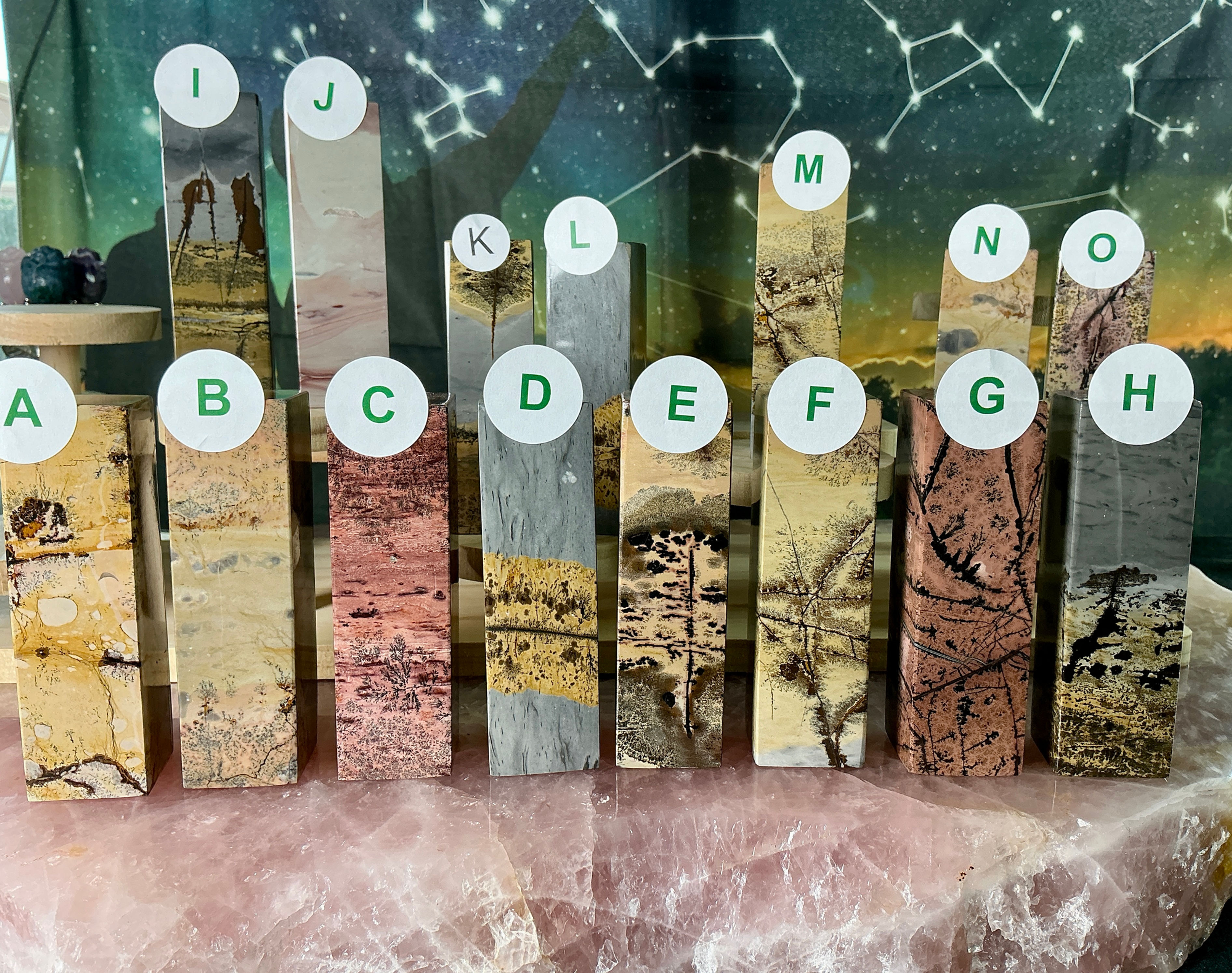 ✨ Picture Jasper Pedestals