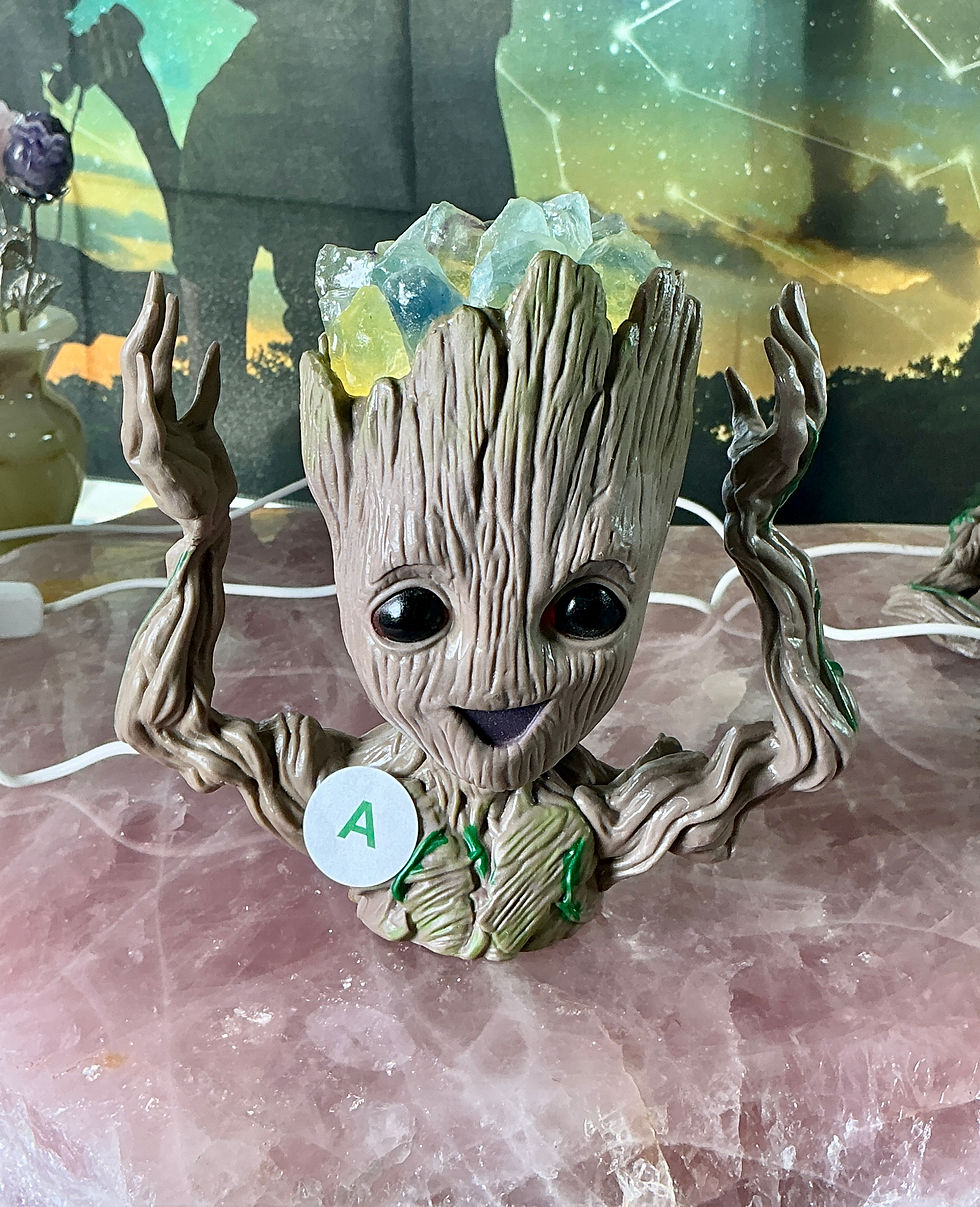 Thumbnail: 🌿 “Luminous Guardian Groot” Crystal Lamp