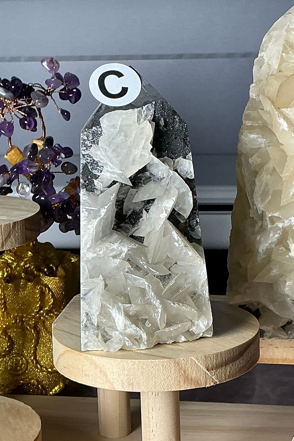 Thumbnail: ✨ Sphalerite & Calcite Druzy Towers Collection ✨