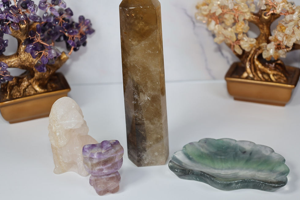 Thumbnail: ✨ Imperfect Crystal Bundle - B – Earthy Elegance with Soul