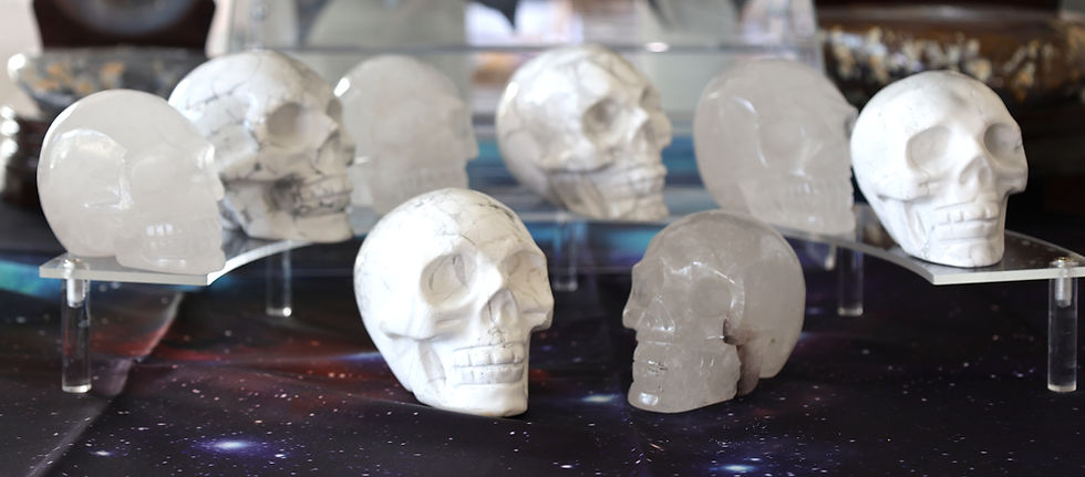 Thumbnail: Hand Carved Crystal Skulls (Large)