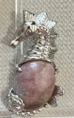 Thumbnail: Seahorse / Natural Crystal Pendant