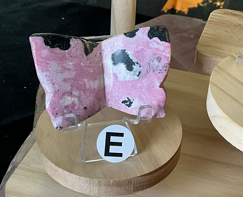 Thumbnail: 🦋 Peruvian Rhodonite 3D Butterfly Collection