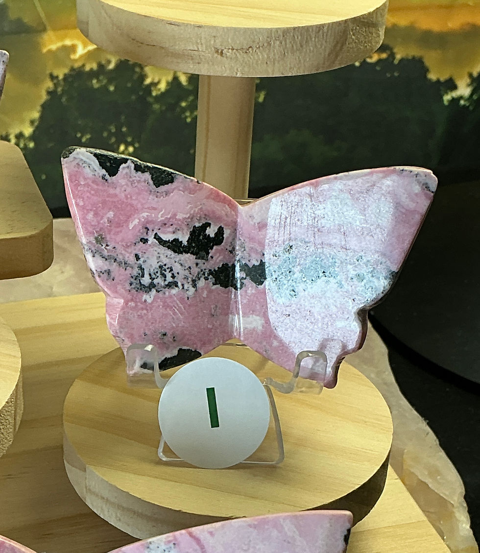 Thumbnail: 🦋 Peruvian Rhodonite 3D Butterfly Collection