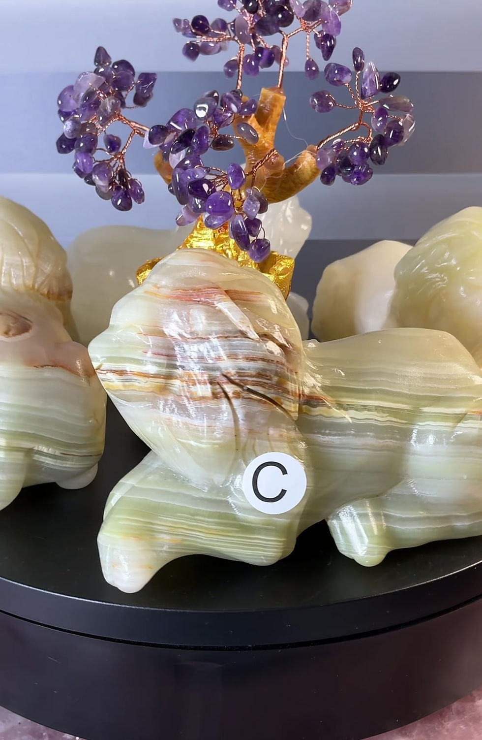 Thumbnail: Afghan Jade Lion Statues