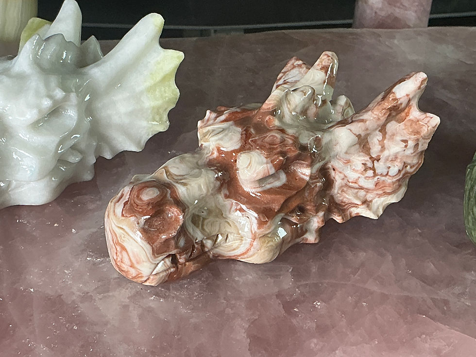 Thumbnail: 🐉 Ancient Guardian Dragon Skull Carvings