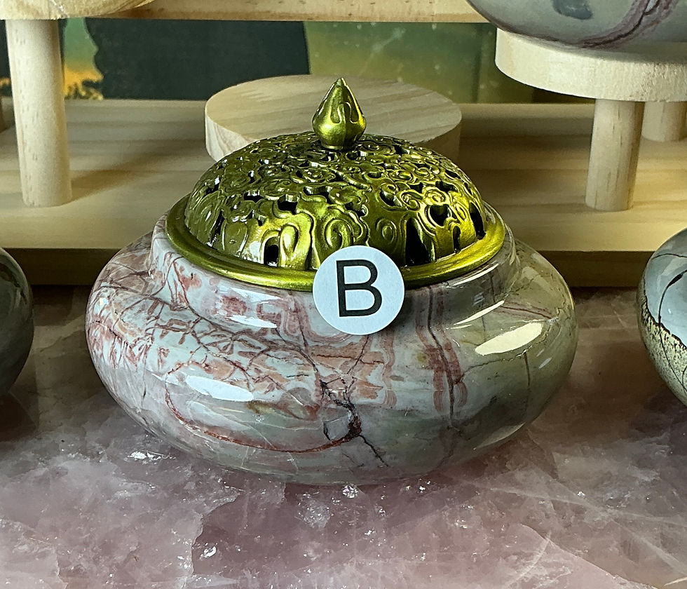 Thumbnail: Picture Jasper Incense Bowls Collection