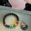 Thumbnail: Chakra Bracelet with Amethyst Pendant 