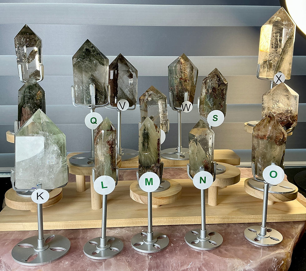 Thumbnail: Garden Quartz Towers Collection – Part 2 (Options K–X)
