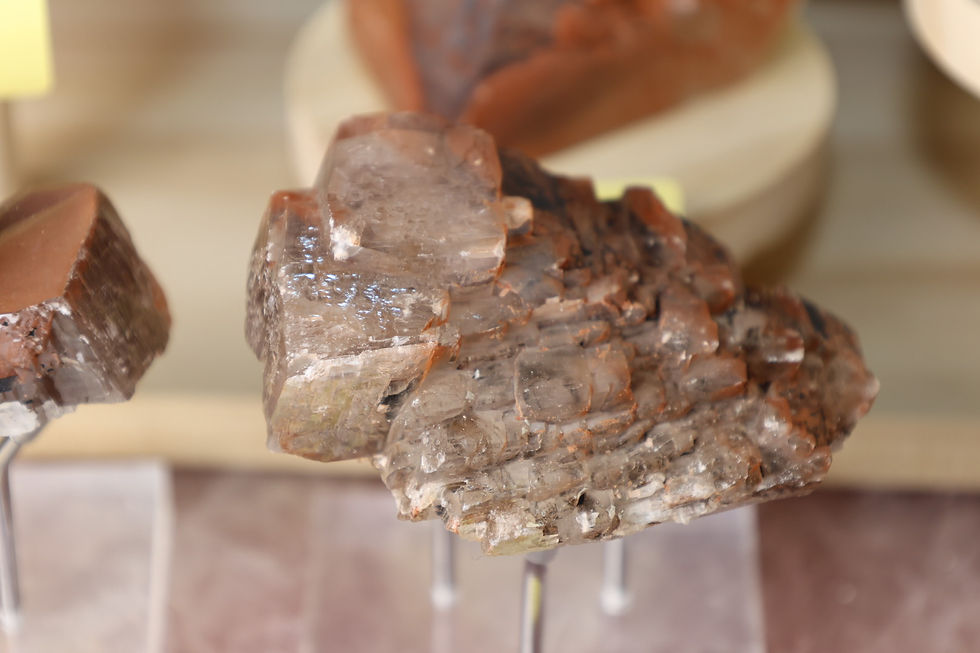 Thumbnail: 🔥 Red Diamond Calcite Crystal Specimens | Collector Selection