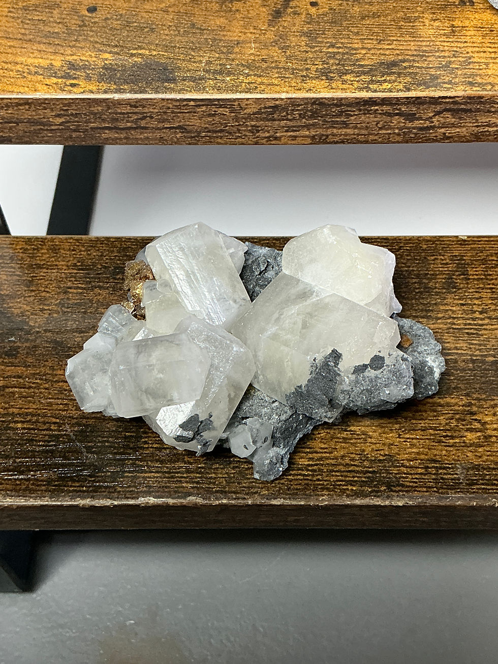 Apophyllite with Stilbite & Heulandite Crystal Specimens - Clarity, Calm, & Conn