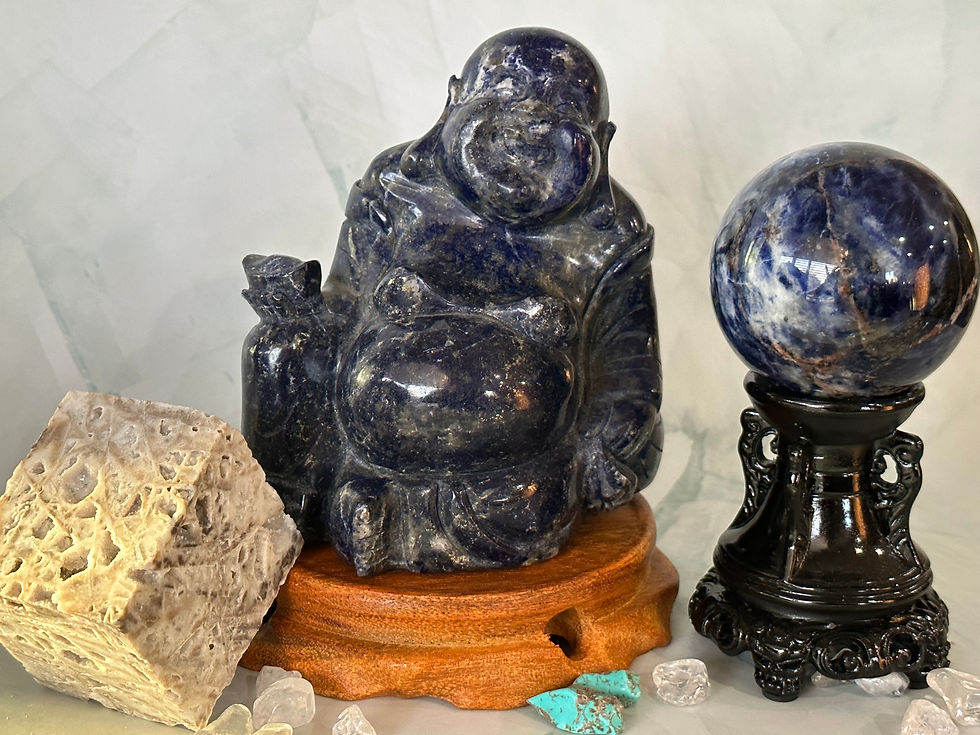 Thumbnail: Lapis Buddha Set