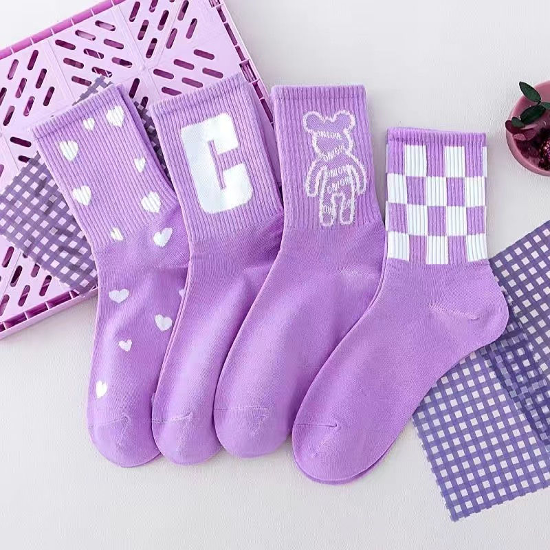 Thumbnail: Pretty Purple ~4Pairs