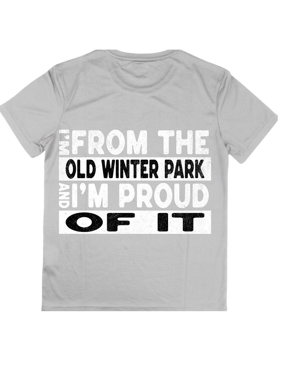 Thumbnail: I'm From the Old Winter Park and I'm Proud of It T-shirt in Gray
