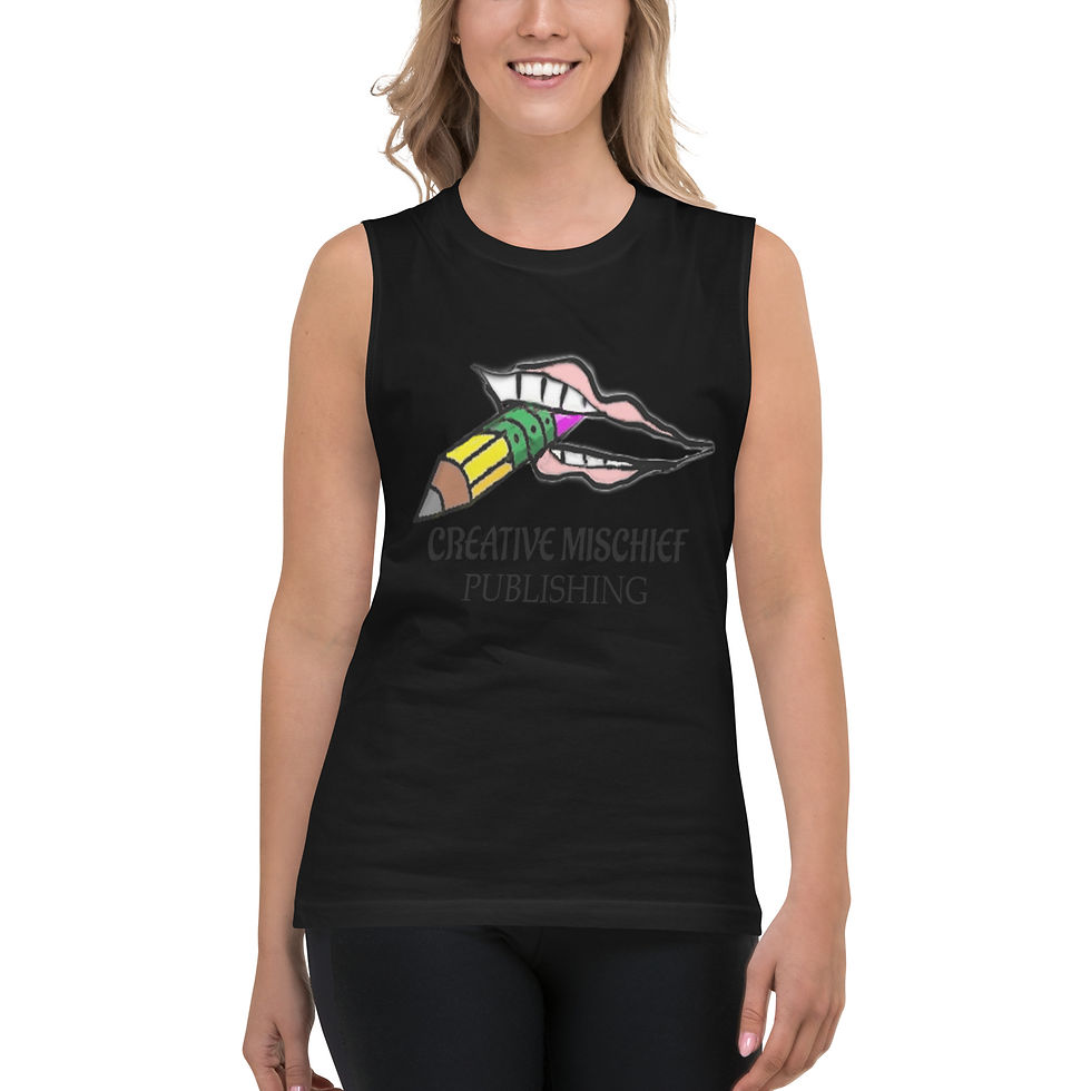 Thumbnail: Unisex Muscle Shirt - Smirk Logo