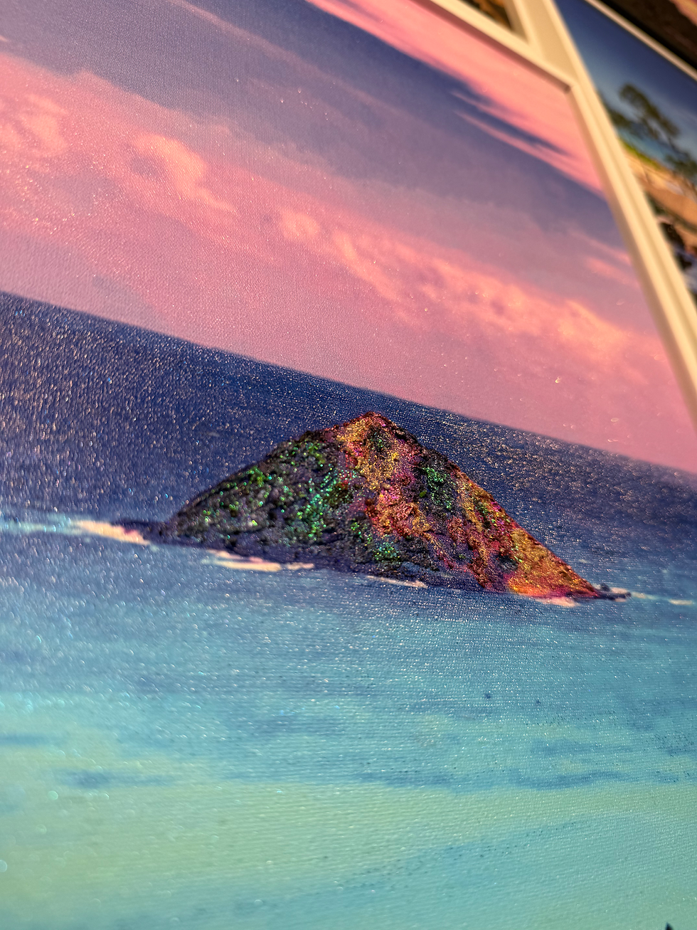 Thumbnail: Never Alone 20" x 24" SOLD at Takashimaya Osaka, Japan