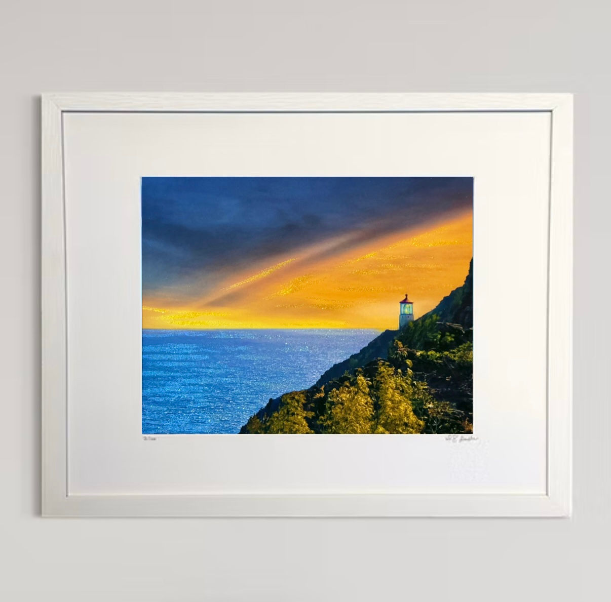 Guiding Light Matted Print