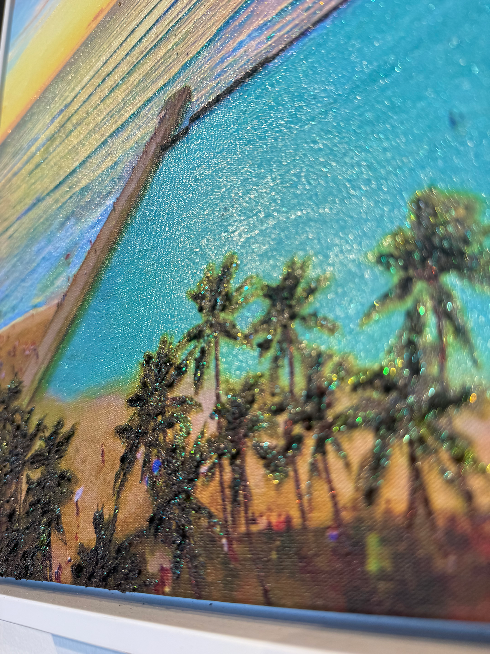 サムネイル： Coconut Sunset 16" x 20"