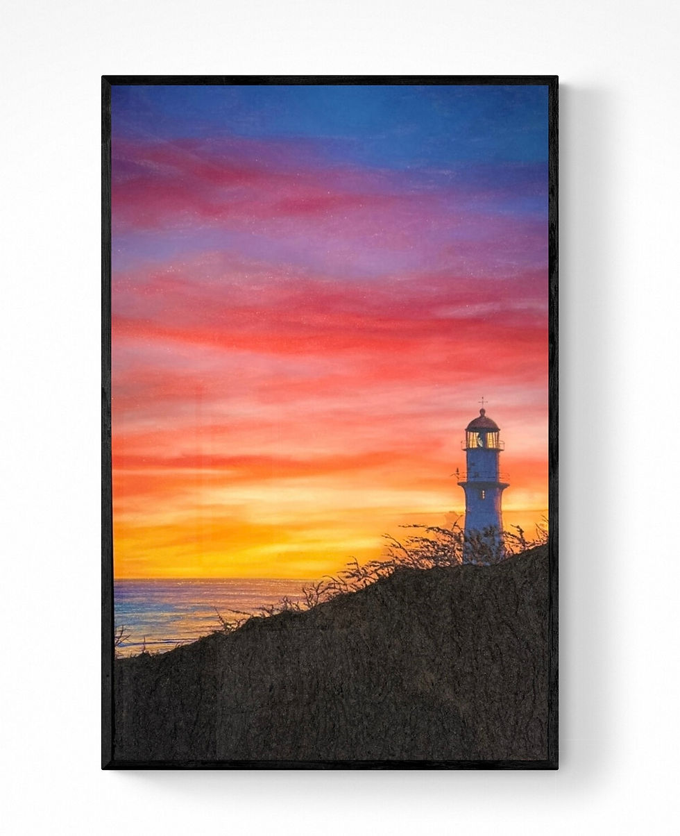 サムネイル： 雲の上の城 24” x 36”