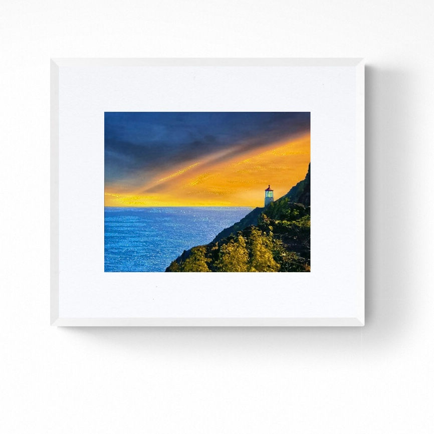 Thumbnail: Guiding Light Matted Print