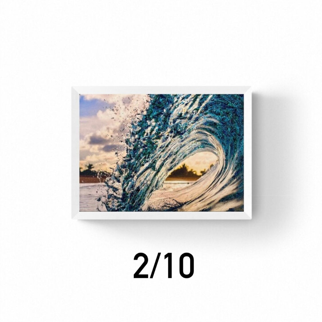 Caught Inside 2/10 10"x14" Available at HoloHolo Market Turtle Bay