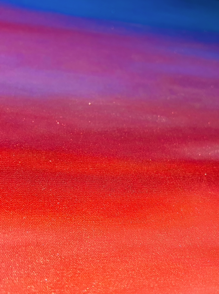 サムネイル： 雲の上の城 24” x 36”