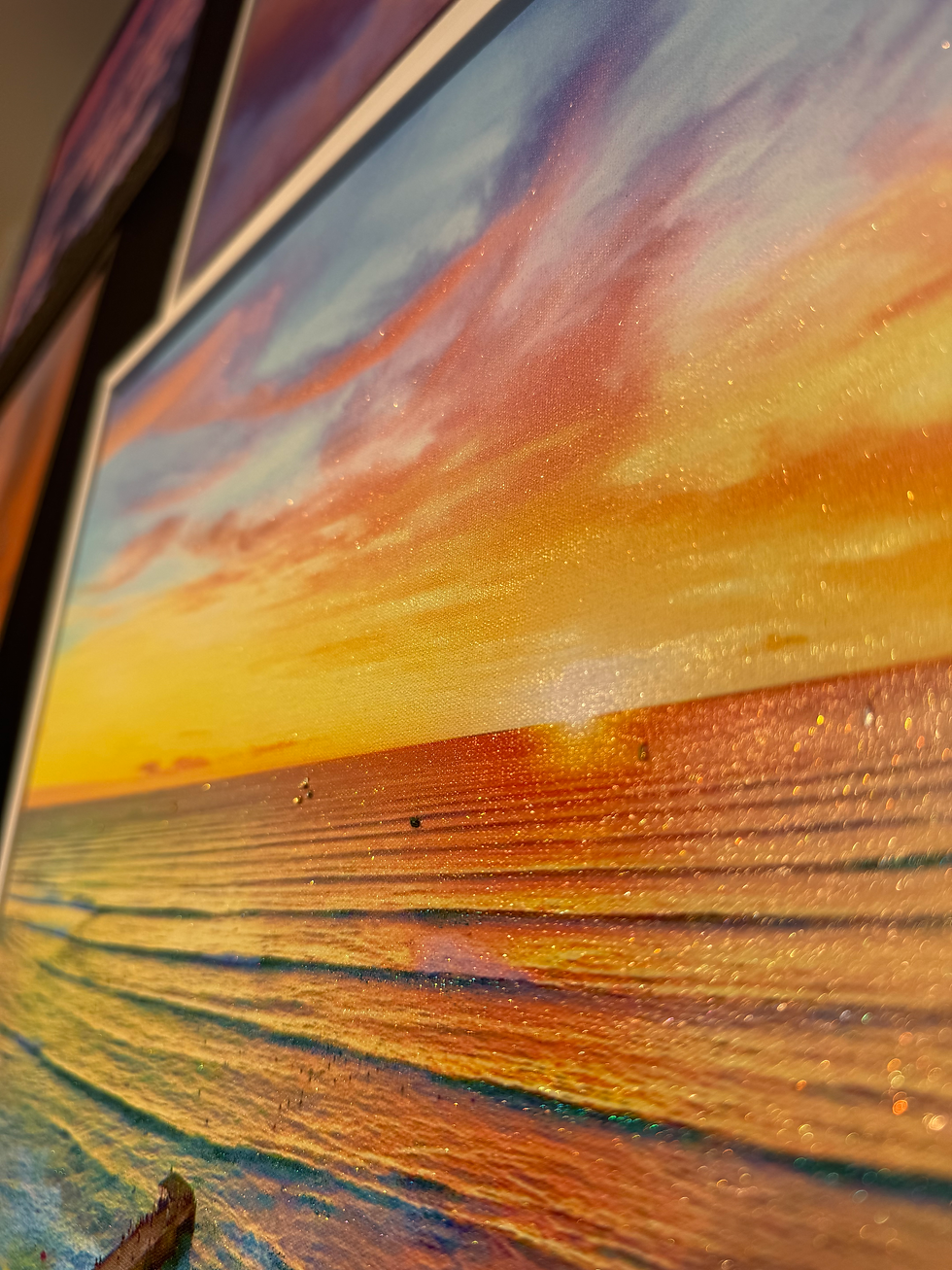 サムネイル： Coconut Sunset 16" x 20"