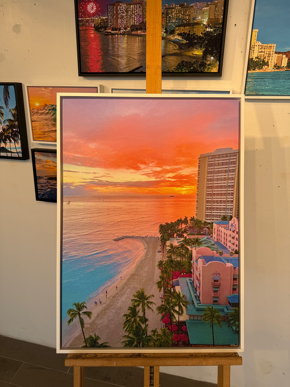 サムネイル： The Royal Holiday 28" x 20" SOLD at Takashimaya Osaka, Japan