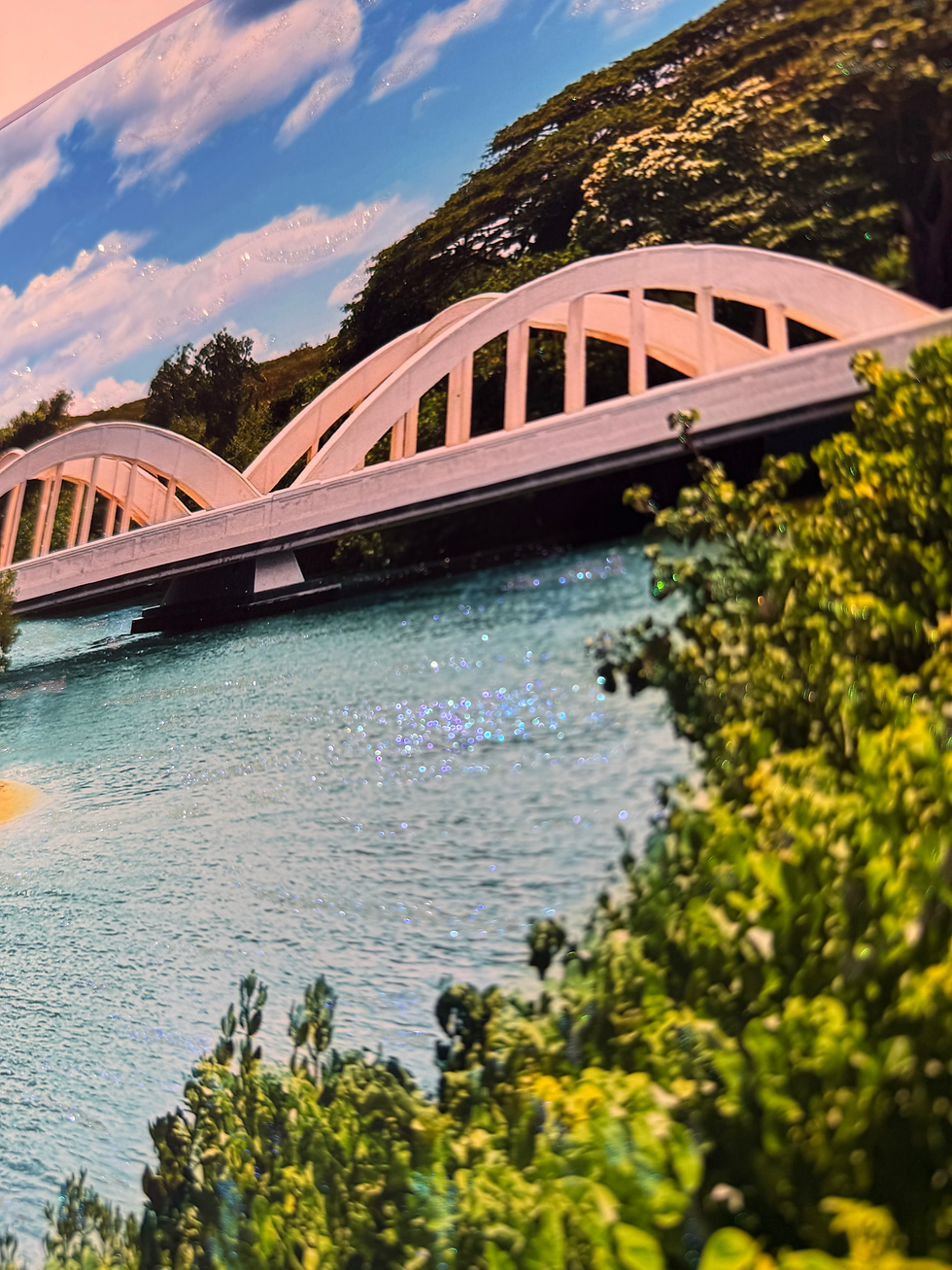 サムネイル： The Rainbow Bridge Matted Print